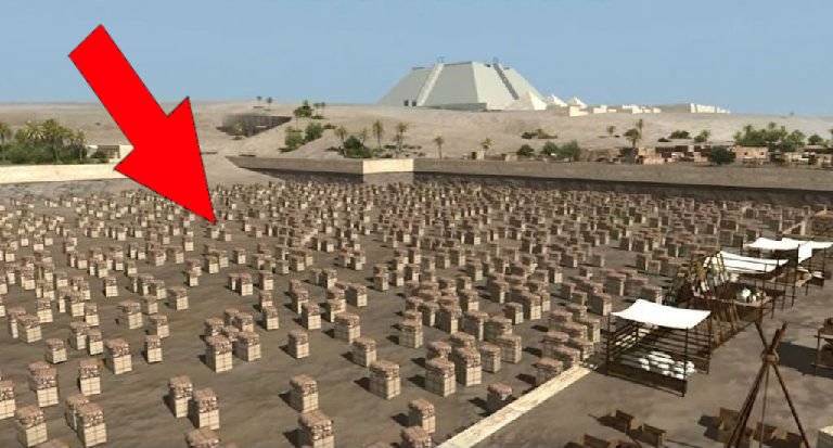 building the pyramids 2.jpg?resize=412,275 - Arqueólogos finalmente revelam o segredo de como as pirâmides foram construídas