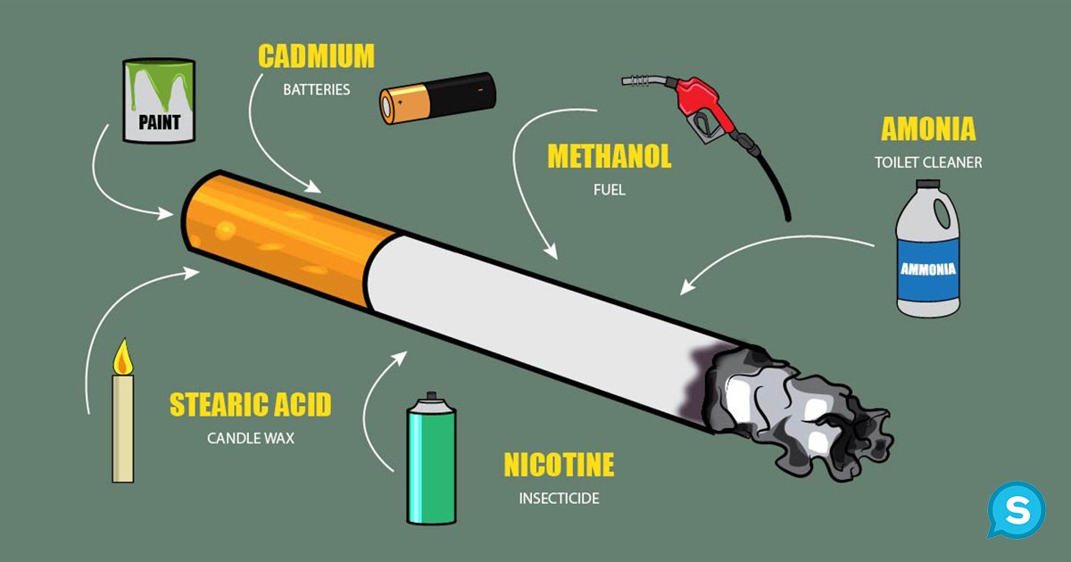cigarette 300x158 - Você não vai acreditar em tudo o que está consumindo ao fumar um cigarro!