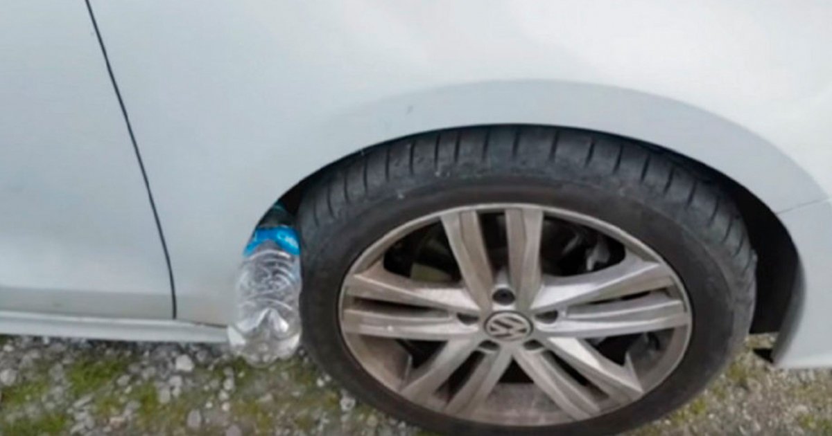 cover 13.jpg?resize=412,232 - Si encuentras una botella de agua vacía en las llantas de tu auto, podrías ser víctima de un robo.