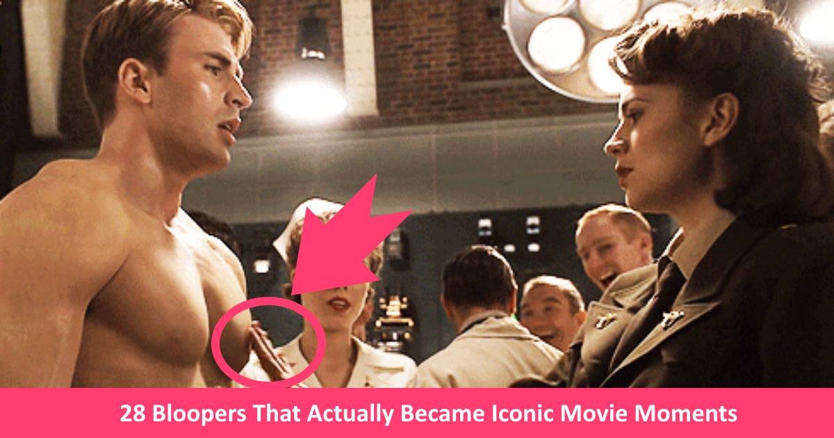 28 Bloopers That Actually Became Iconic Movie Moments - Small Joys