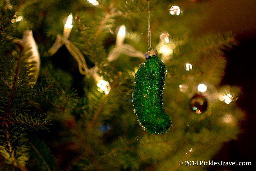If Someone Has A Pickle Ornament Hanging On Their Christmas Tree Feel free to improvise and join the pickle cucumbers trend that is starting to take shape. Of course, decorating a Christmas tree with foods stuff is not ... - If Someone Has A Pickle Ornament Hanging On Their Christmas Tree