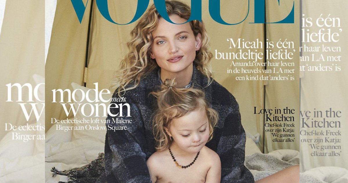 mainphoto vogue.jpeg?resize=412,232 - Modelo e seu filho com síndrome de Down ilustram a capa da Vogue Living