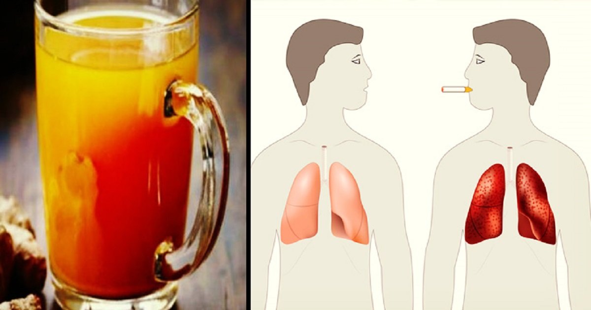 A Must-Try Drink For Cleansing Lungs That All Active Smokers Or Ex