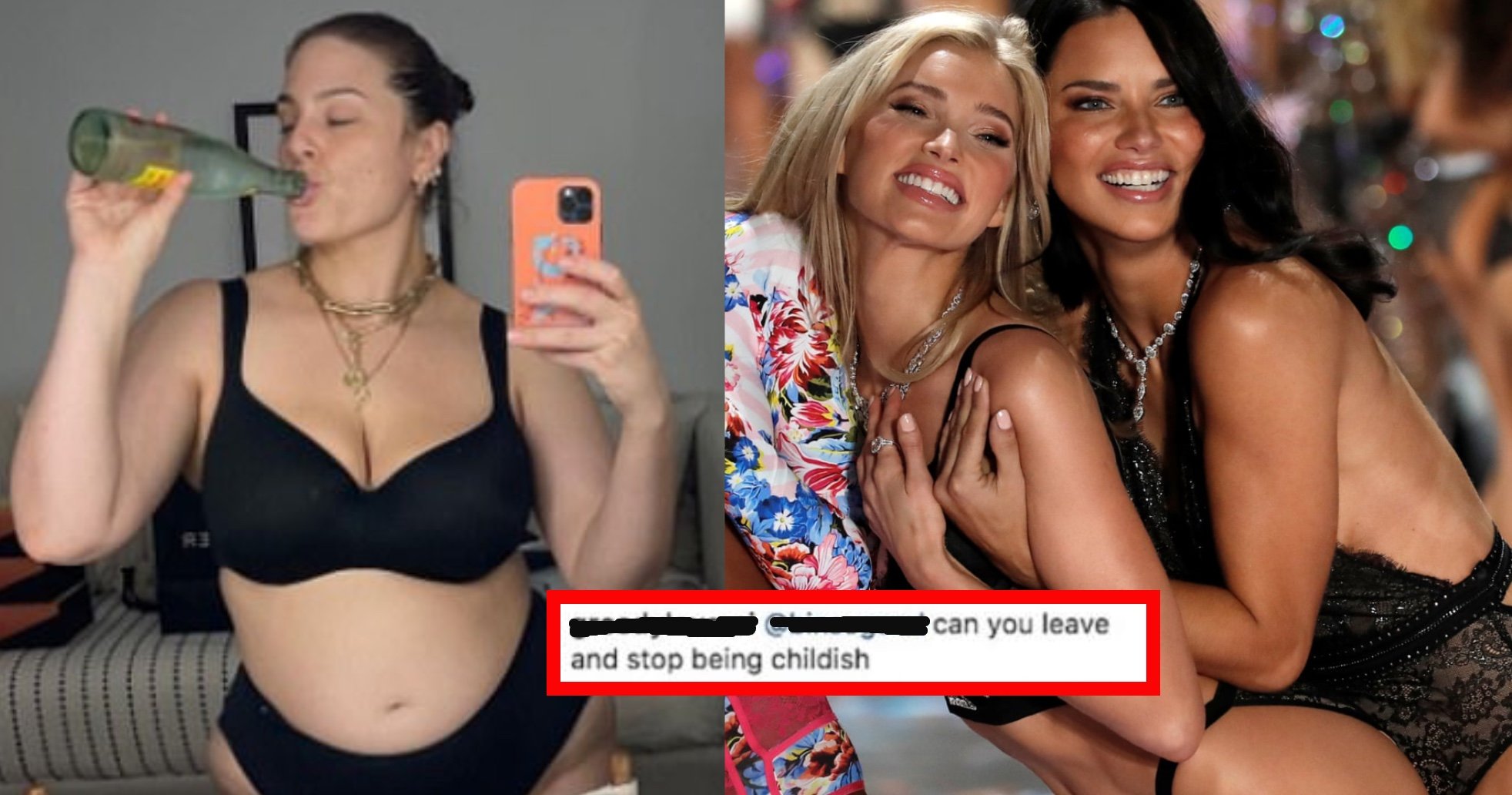 secret ye.jpg?resize=412,275 - Plus-Size Model Ashley Graham Boldly Posted A Call-For-Change Message For Victoria Secret