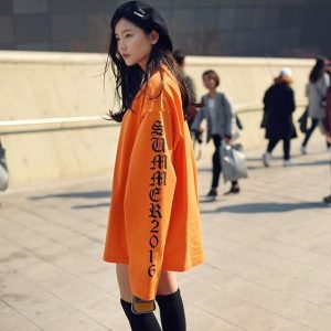 Image result for オルチャンファッション　長い袖