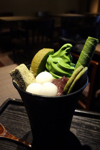 京都 抹茶 パフェ