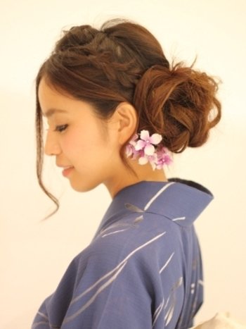 着物 ヘアアレンジ