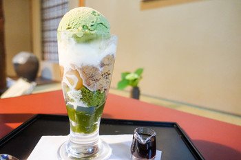 京都 抹茶 パフェ