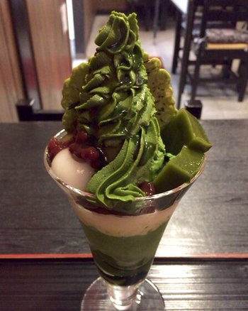 京都 抹茶 パフェ
