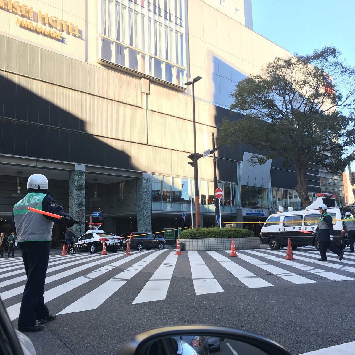 京成ホテルミラマーレ 爆発物