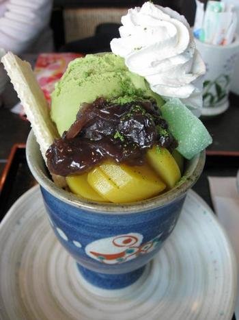 京都 抹茶 パフェ