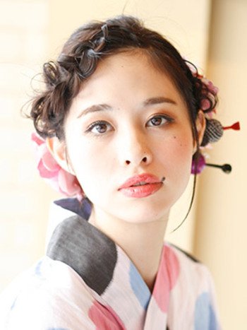 着物 ヘアアレンジ