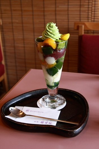 抹茶 京都 パフェ