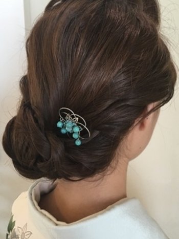 着物 ヘアアレンジ