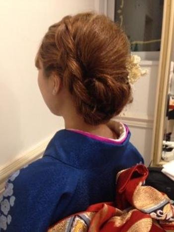 着物 ヘアアレンジ