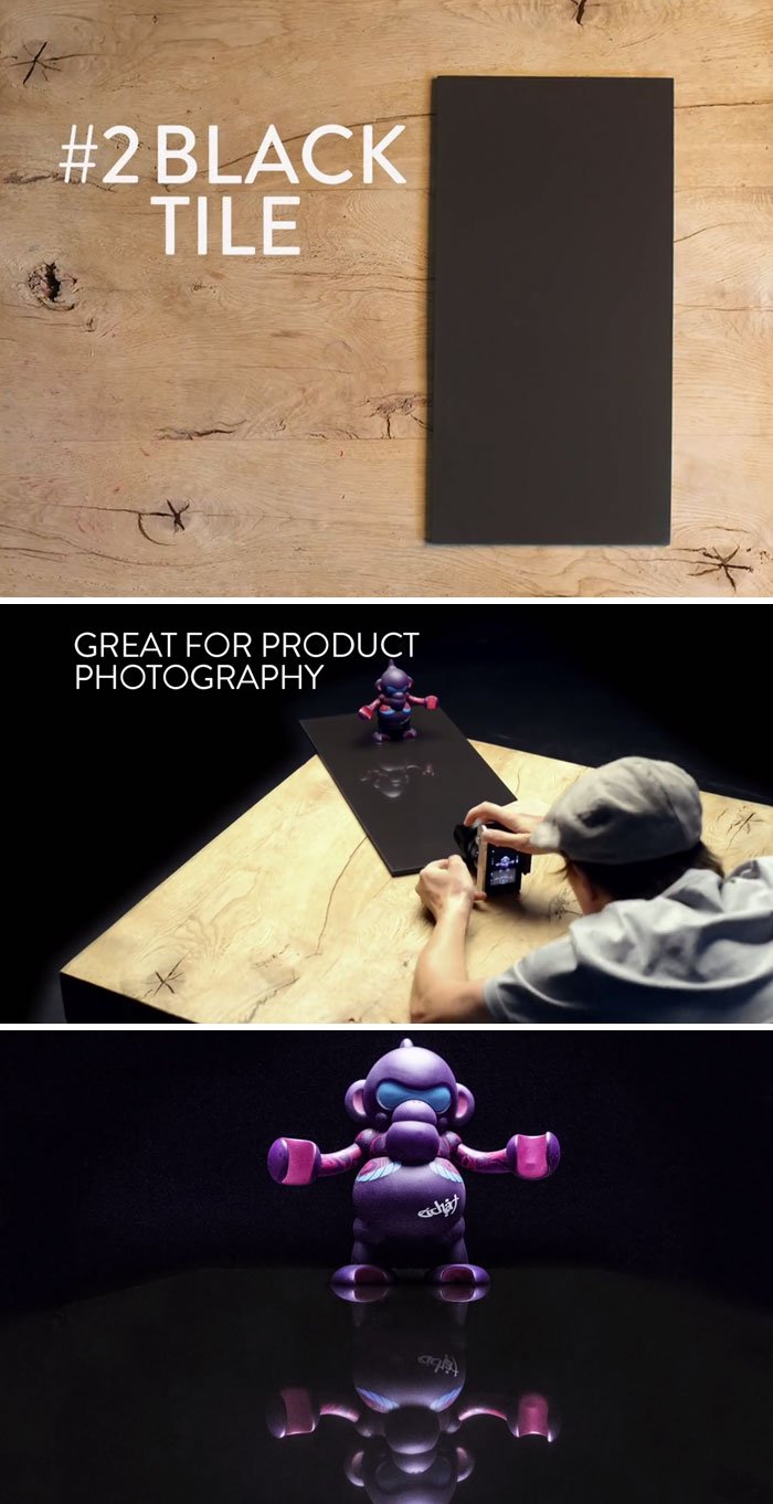 Get A Black Tile For Product Photography