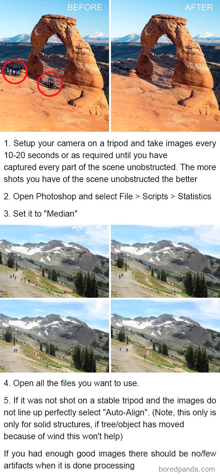 Remove Tourists From Your Pictures Using These Simple Steps