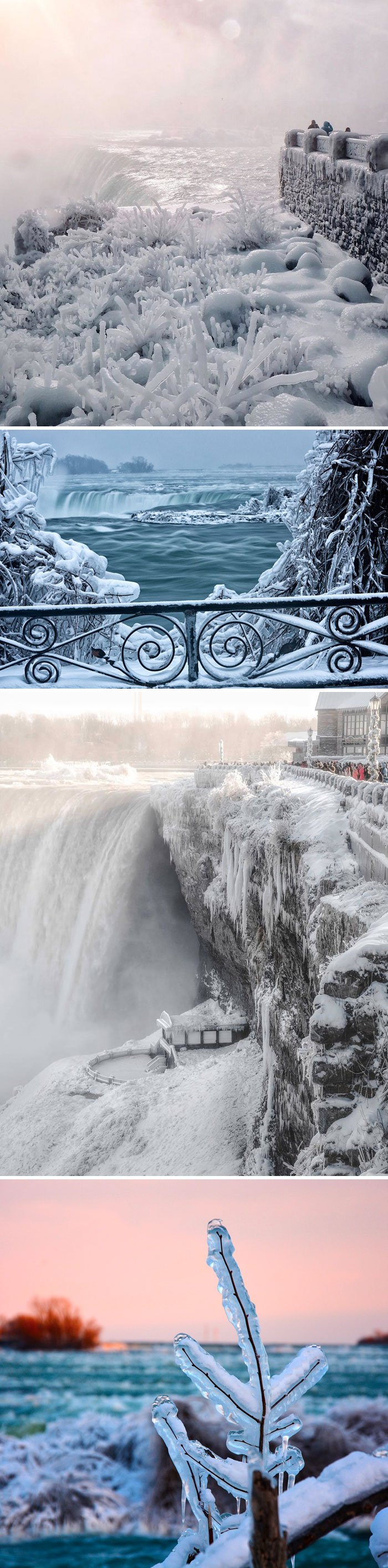 Niagara Falls Is Frozen
