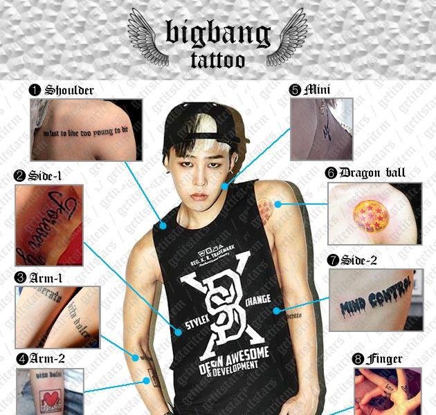 G-Dragon　タトゥー에 대한 이미지 검색결과