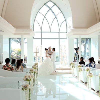 Image result for ハワイで結婚式　チャペル