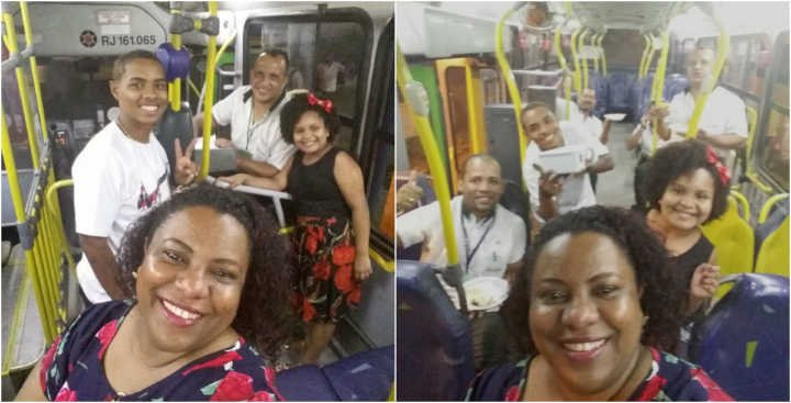 cristiane.jpg?resize=412,275 - Família passa Reveillon em ônibus junto com o pai