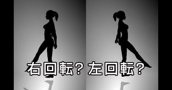 目の錯覚　どっちに回る　女性에 대한 이미지 검색결과