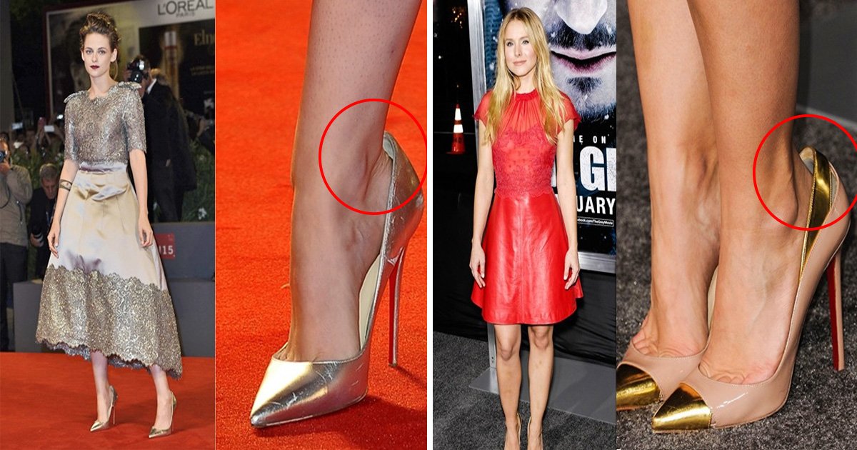 ec8db8eb84ac1 3.jpg?resize=412,275 - Celebrity Style Tricks - The Reason Celebs' Red-Carpet Shoes Are Always Too Big For them