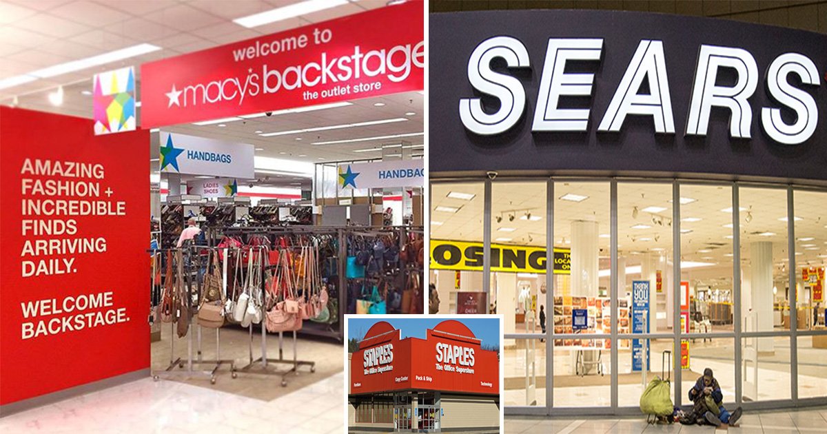 These Major Retailers Are Each Closing At leat Hundreds of Stores
