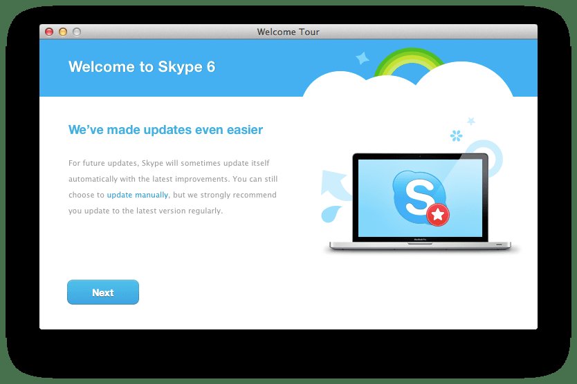 Mac版skypeのインストール方法と初期設定のやり方 Hachibachi