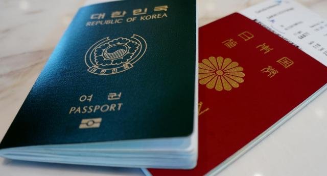 韓国　日本　パスポート에 대한 이미지 검색결과
