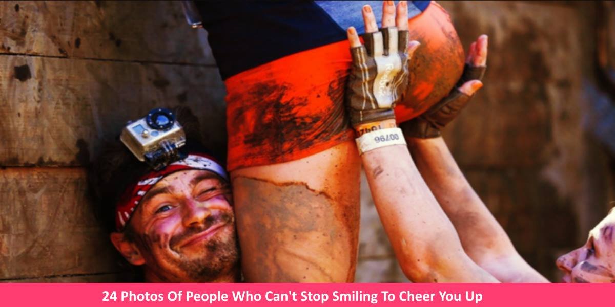 smilingphotos.jpg?resize=412,275 - 24 Photos Of People Who Can't Stop Smiling No Matter How Bad The Situation Is