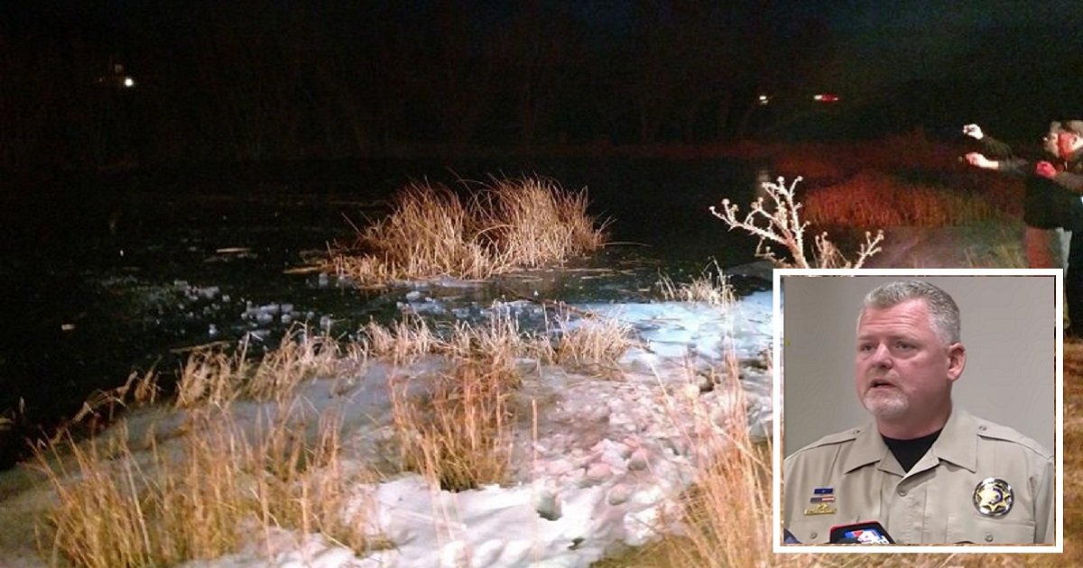 thompson2 1.jpg?resize=412,275 - Officer Punched Through Frozen Pond To Save A Trapped Boy