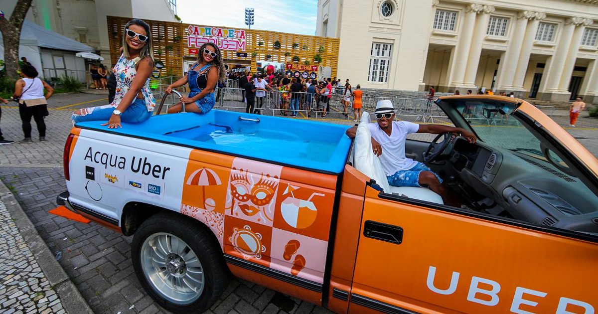 thumbnail5i3wwe.png?resize=1200,630 - Para acabar com o calor: Uber com piscina circula pelo Rio de Janeiro!