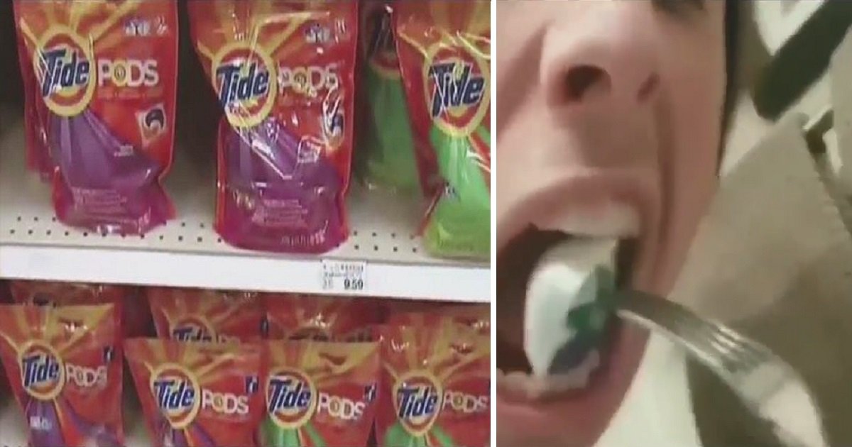 tidepods3 1.jpg?resize=412,232 - Há outro desafio perigoso e mortal na internet: Comer cápsulas de detergente