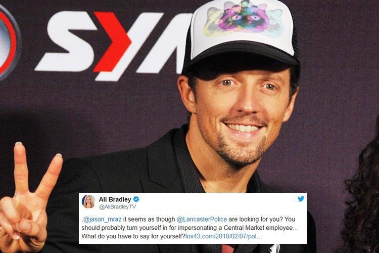  Singer Jason Mraz was dragged into things, with one Twitter user joking the sketch could be him