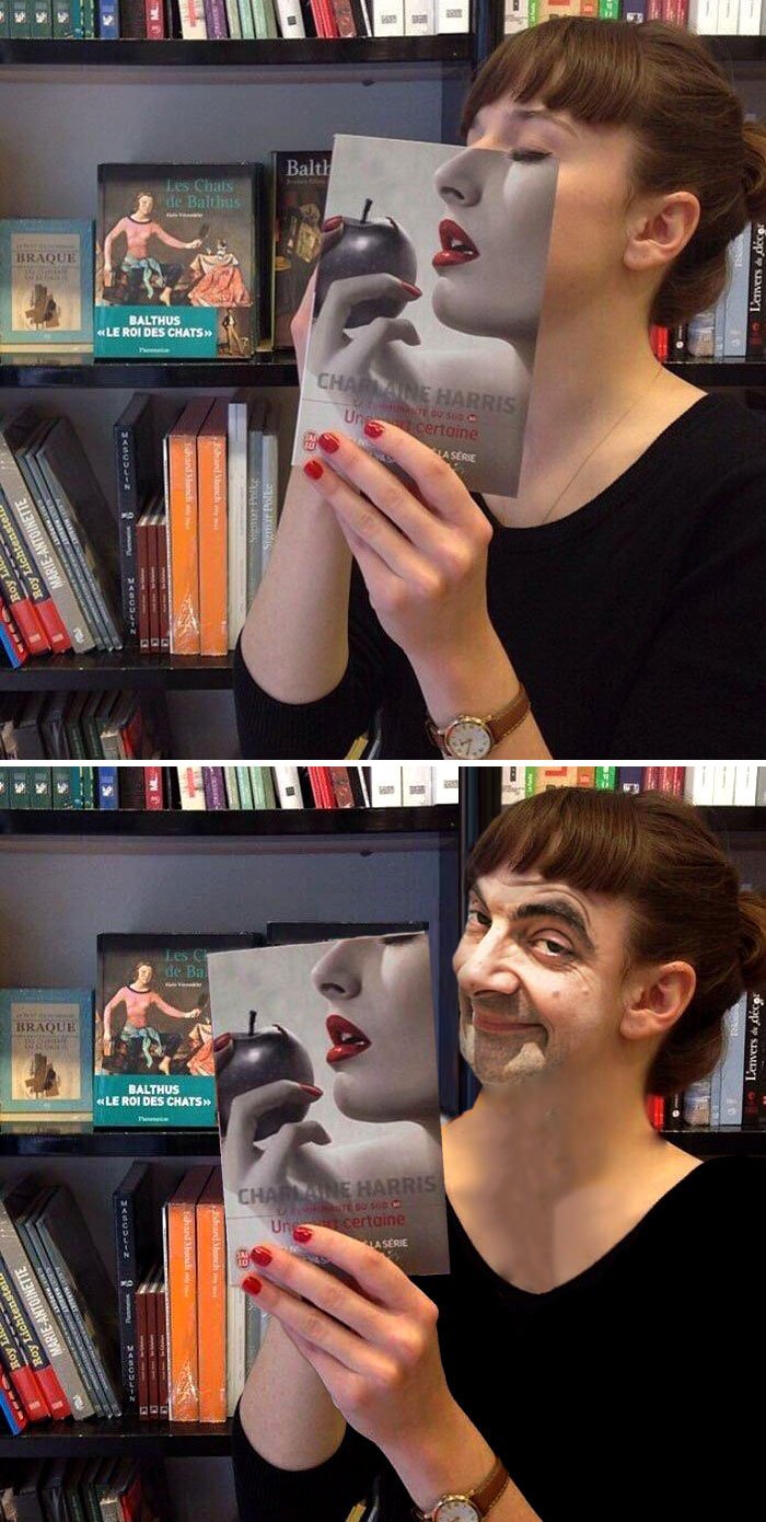 This Woman Lining Up With A Book Cover This Woman Lining Up With A Book Cover