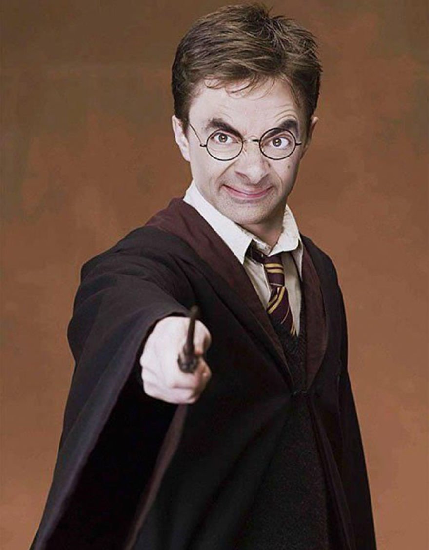 Mr Bean Photoshop