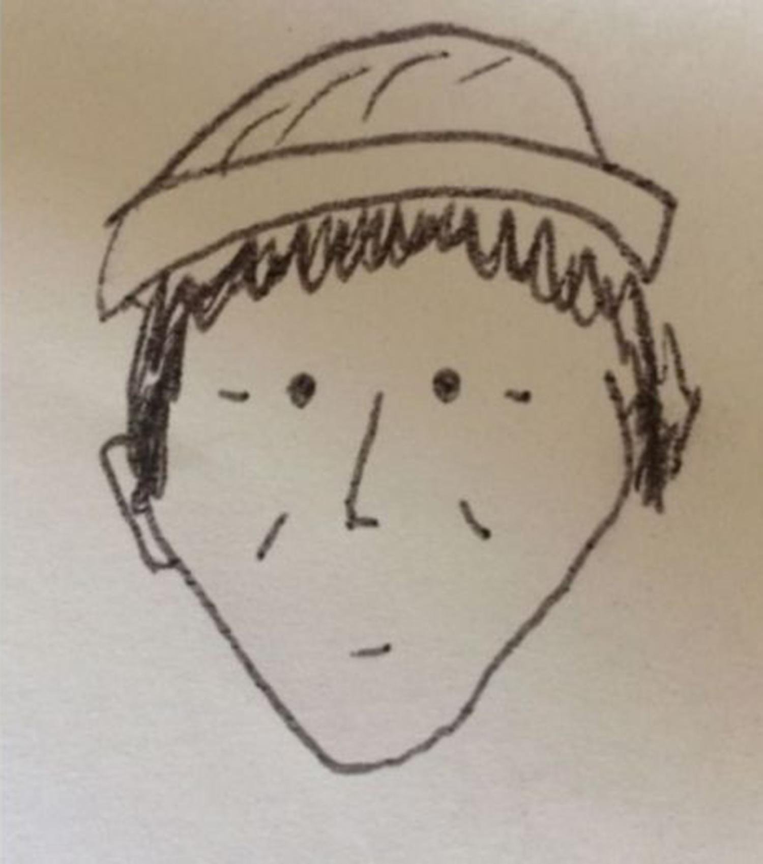  This childlike sketch actually helped police in Pennsylvania identify the suspected thief