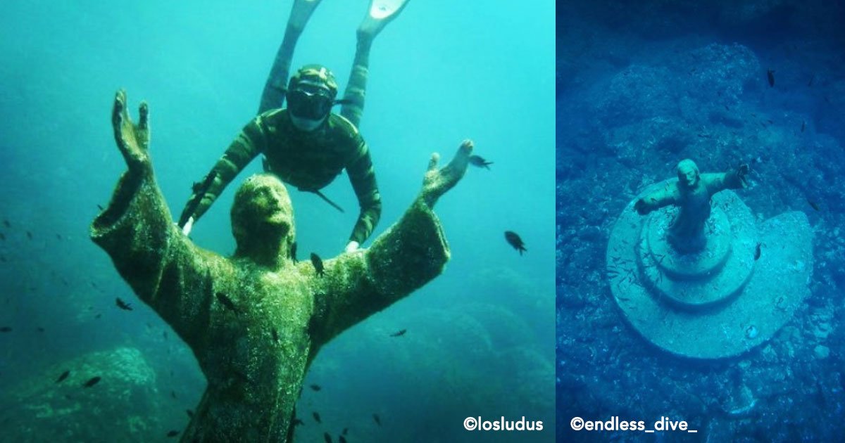 cover 75.jpg?resize=412,232 - En las profundidades del mar una estatua de Jesús extiende sus brazos ¡Conoce la historia del Cristo del abismo!