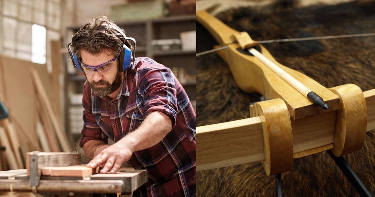This Guy Making A Crossbow From Garbage Will Be The Best Thing You This Guy Making A Crossbow From Garbage Will Be The Best Thing You