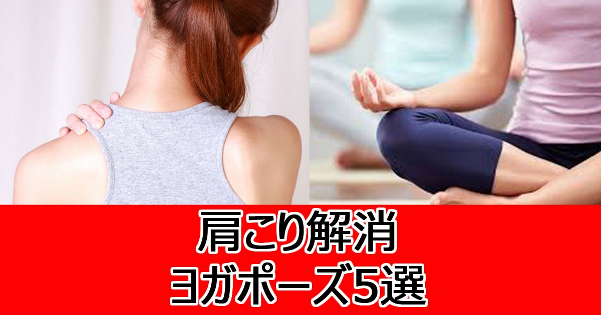 katakoriyoga.jpg?resize=412,232 - ヨガで肩こりは改善できる？肩こり解消に効くポーズ5選