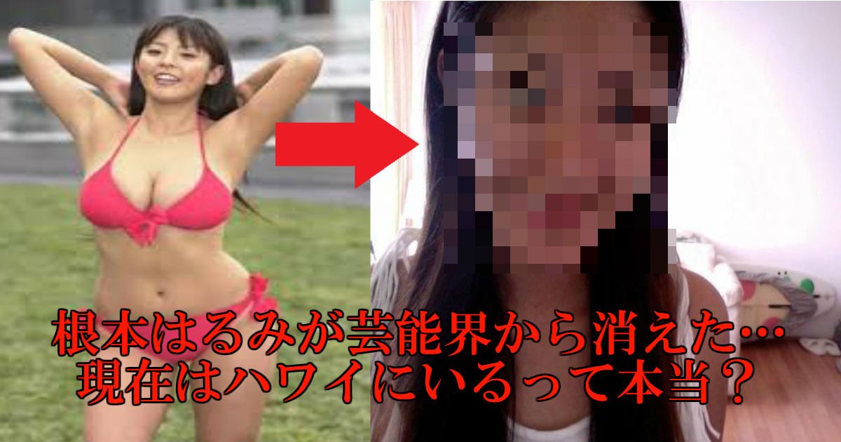 nemoto.jpg?resize=412,232 - 根本はるみが芸能界から消えた理由は？現在はハワイにいるって本当？！