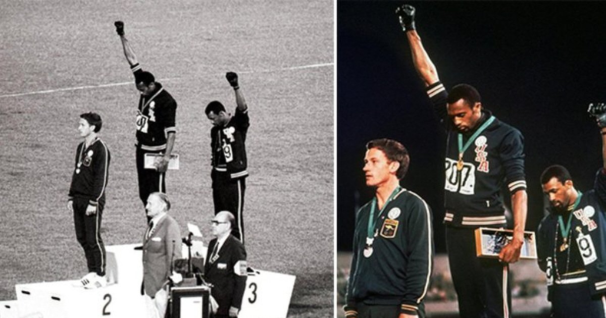 sdada.jpg?resize=412,232 - 1968 멕시코올림픽 전설들 옆에 있던 백인 선수의 숨겨진 진실