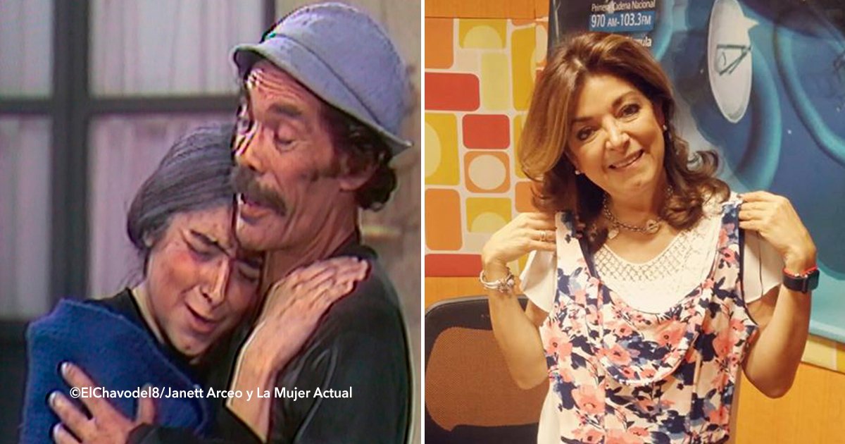 ssss 1.png?resize=412,232 - Interpretó en el programa de “El chavo del 8” al personaje de “La loca de las escaleras” ahora es una famosa conductora