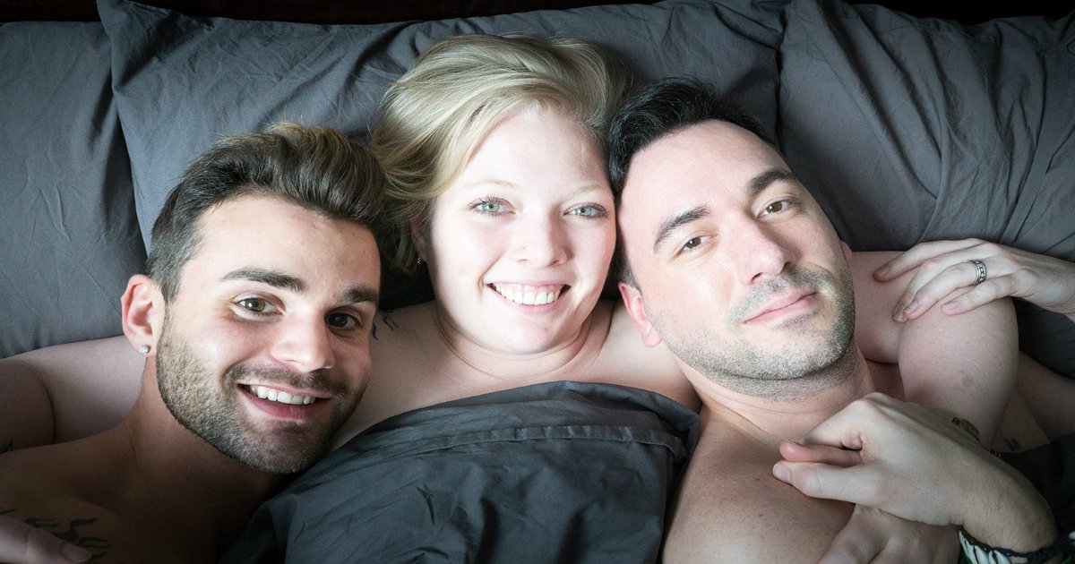 throuple.jpg?resize=1200,630 - Man And His Husband Are Both In A Relationship With A Woman