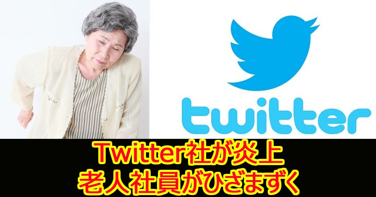 twitterenzyo.jpg?resize=412,232 - まさかのTwitter社が炎上！老人社員がひざまずいてクレーム対応