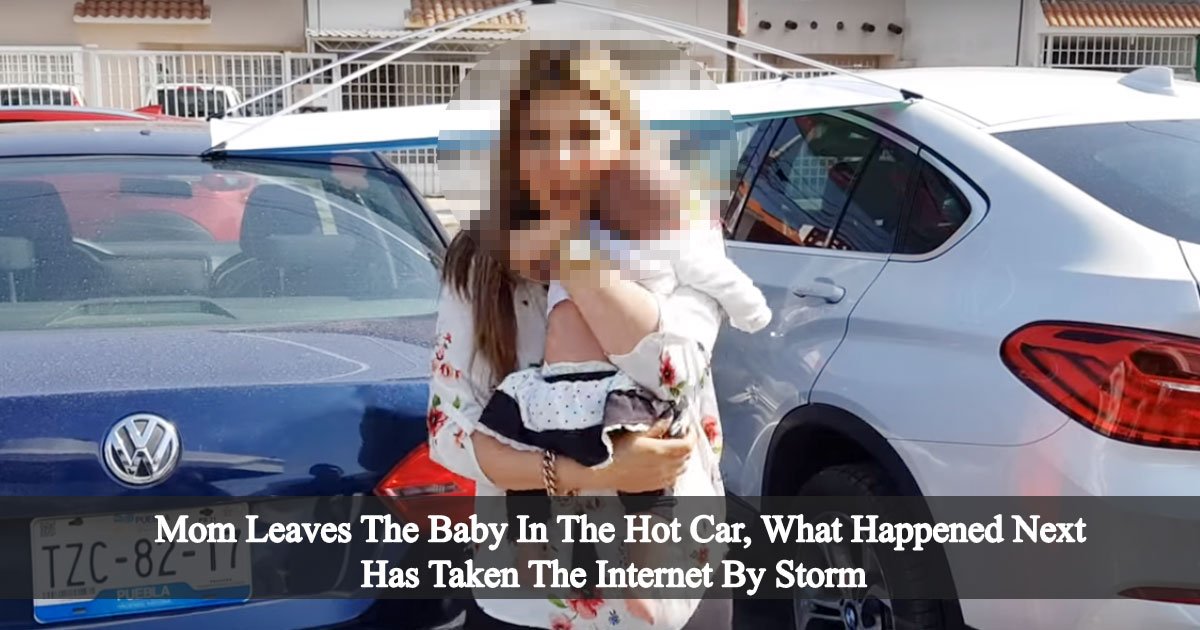 123 1.jpg?resize=1200,630 - 더운 날씨에도 불구하고 차 안에 '아기' 방치한 '무개념' 엄마 (영상)