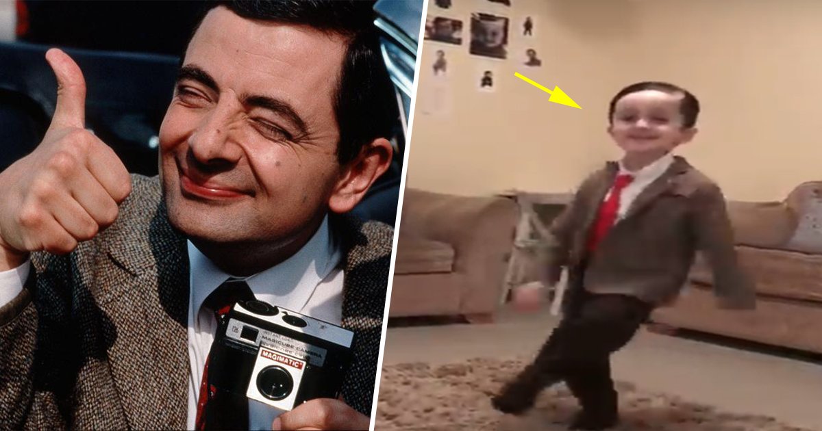 1ec8db8eb84ac 6.jpg?resize=412,275 - Esse garotinho está encantando a todos com sua perfeita imitação do Mr. Bean!