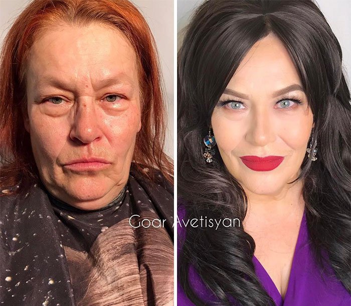 Irina Got All Her Wrinkles Reduced With Make Up So Much, They