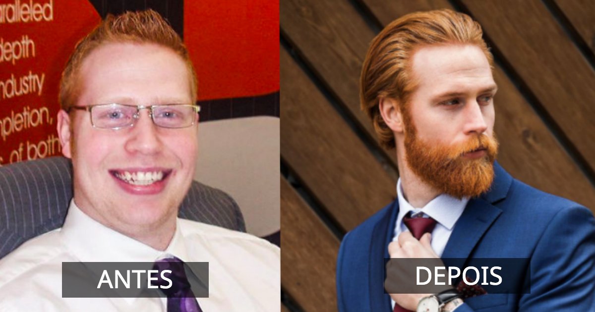 bf.jpg?resize=412,275 - Homem acima do peso não fazia ideia de que sua barba mudaria a sua vida